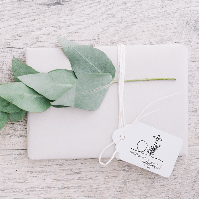 STEMPEL "Christus ist auferstanden!" für deine OsterPost, OsterKarten, OsterGeschenke