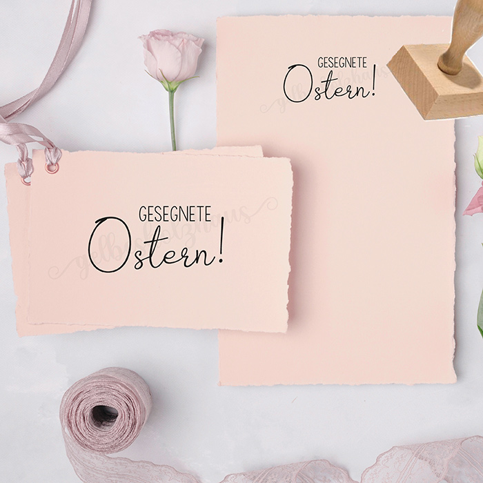 STEMPEL "Gesegnete Ostern!" 