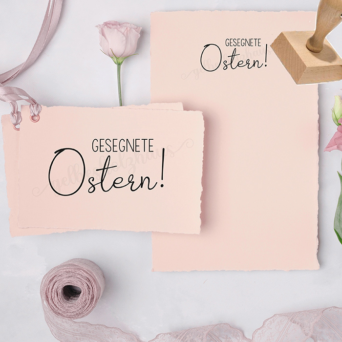 STEMPEL "Gesegnete Ostern!" 