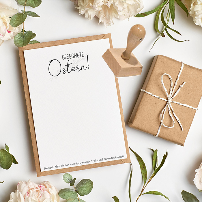 STEMPEL "Gesegnete Ostern!" 