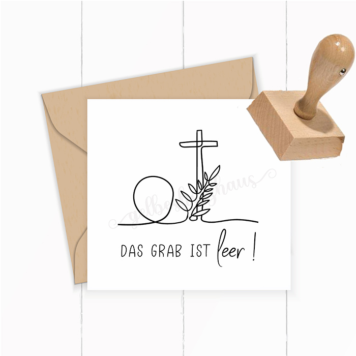 STEMPEL "Das Grab ist leer!" 