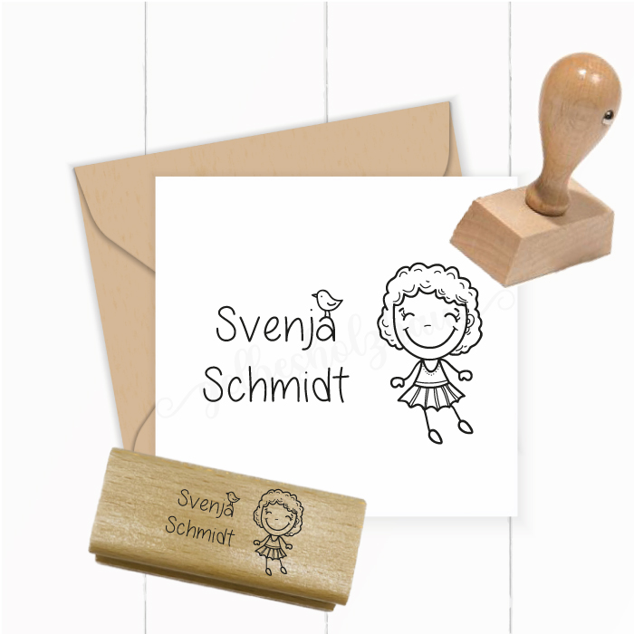 Dein individueller Namensstempel „Svenja“ | 50 x 30 mm - ST0395