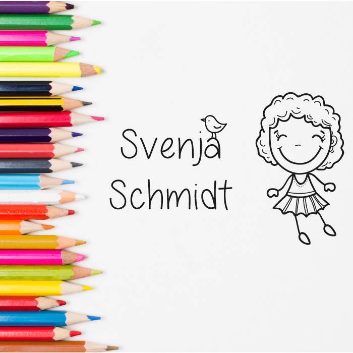 Dein individueller Namensstempel „Svenja“ | 50 x 30 mm