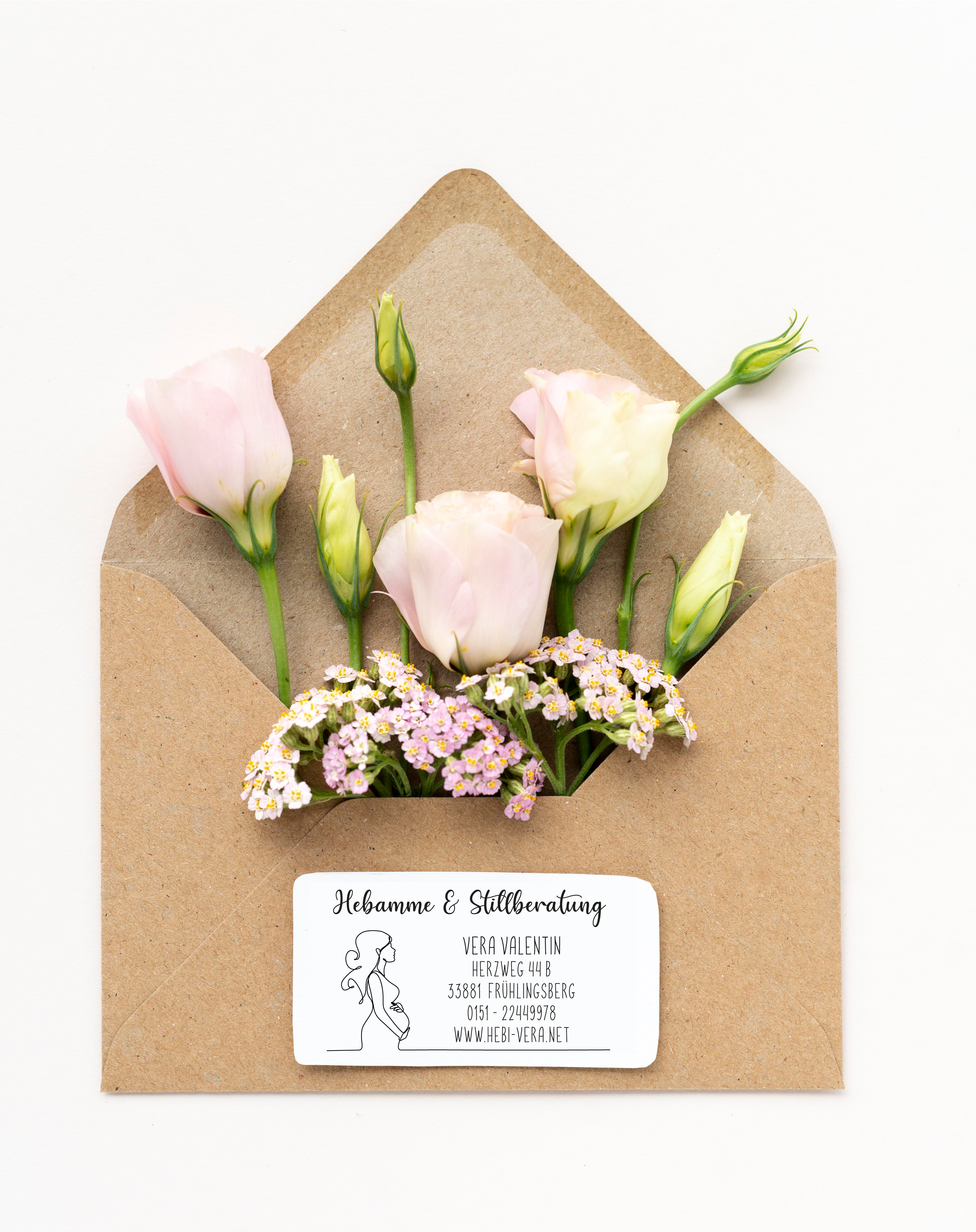 Personalisierter Hebammenstempel<br> – passend für den Mutterpass