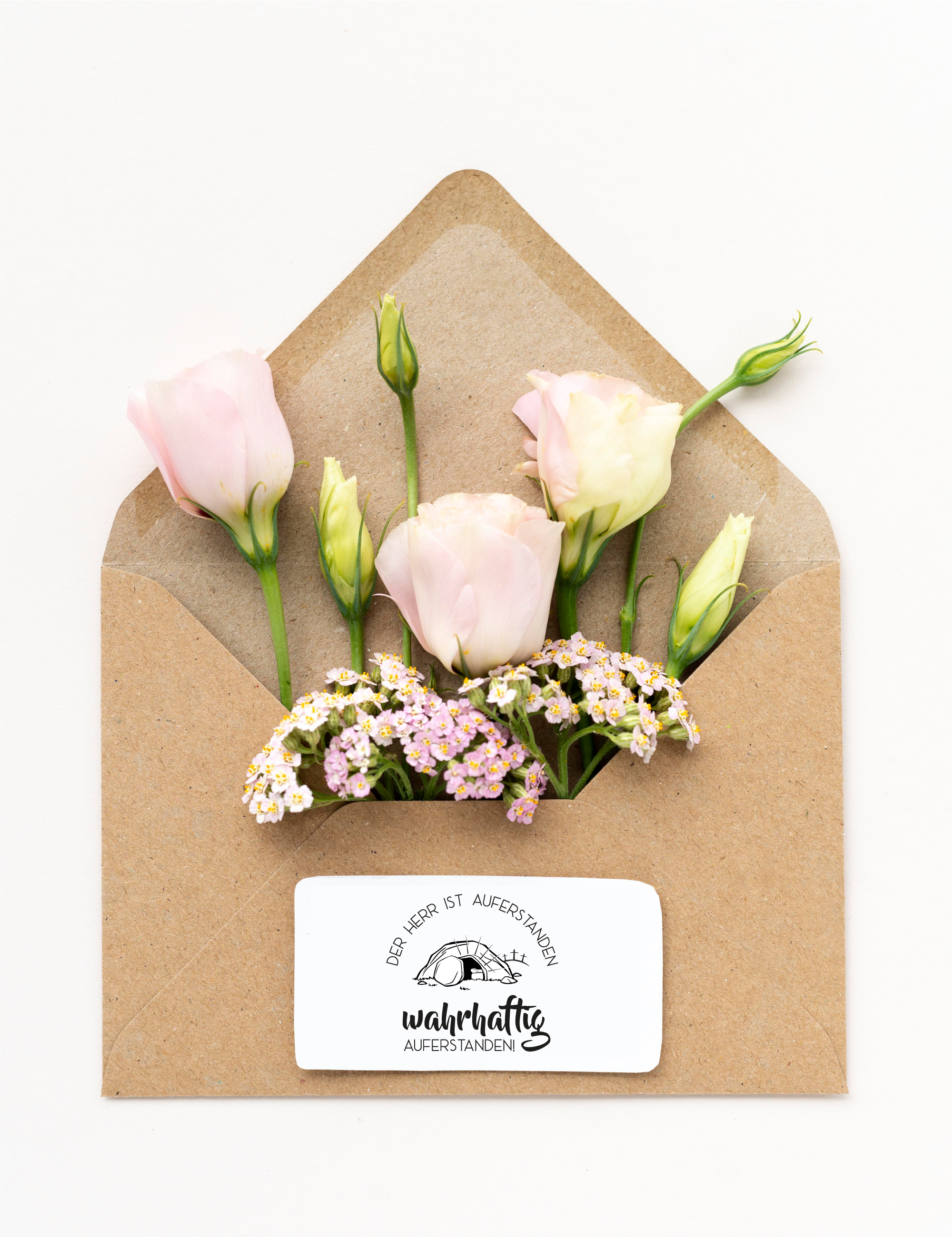 Oster-STEMPEL "Der Herr ist auferstanden"