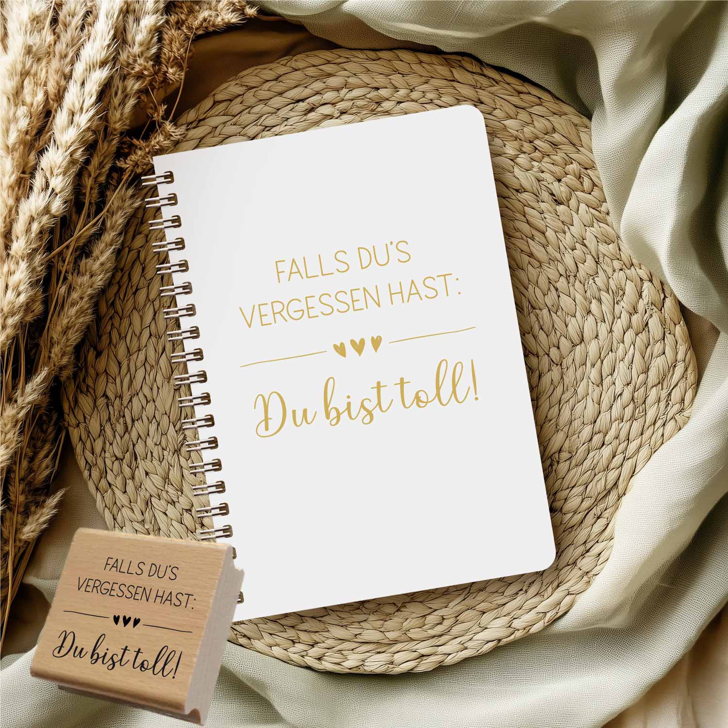 Stempel - Falls du's vergessen hast: Du bist toll!