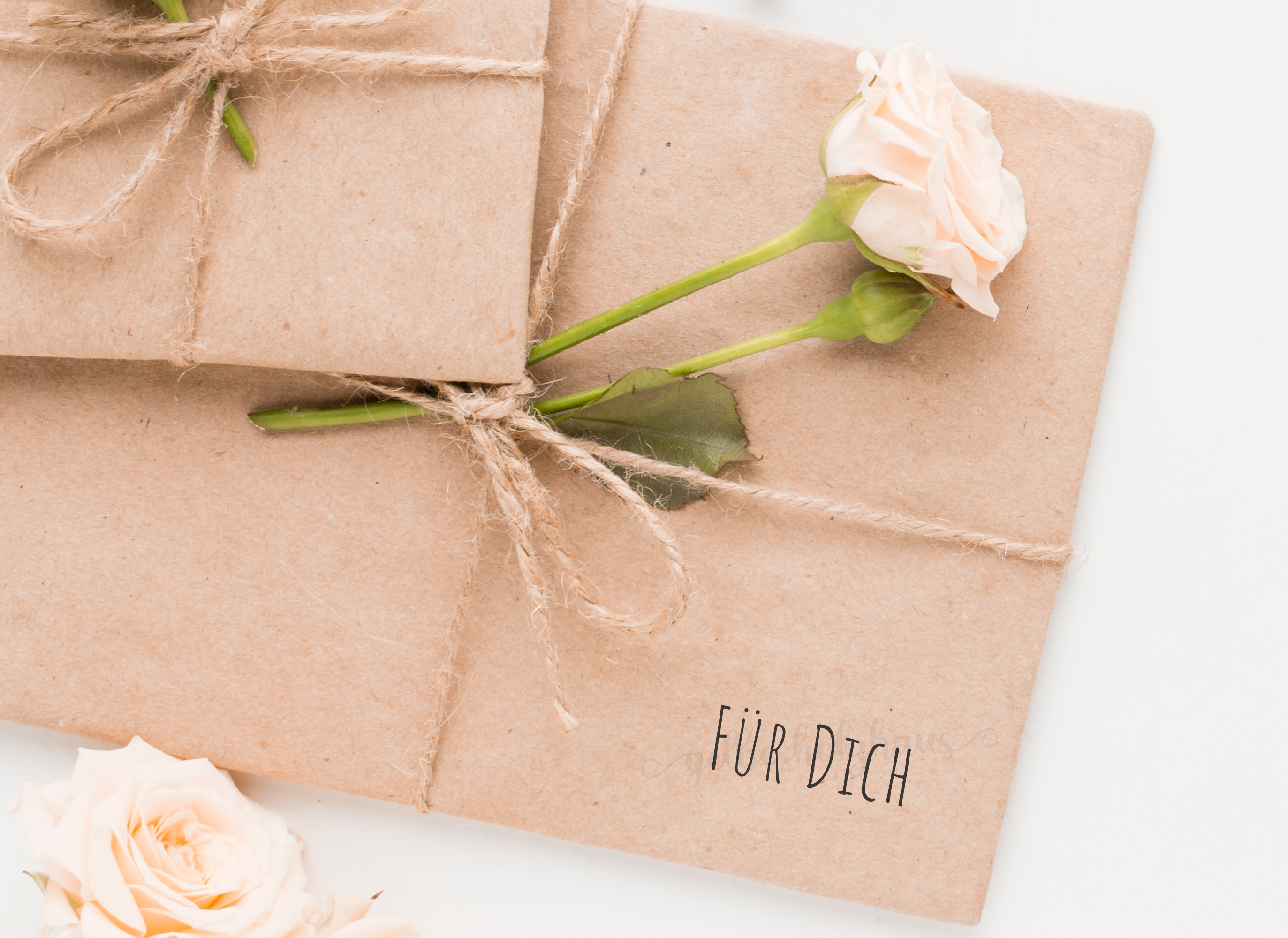 STEMPEL "für Dich" Großbuchstaben