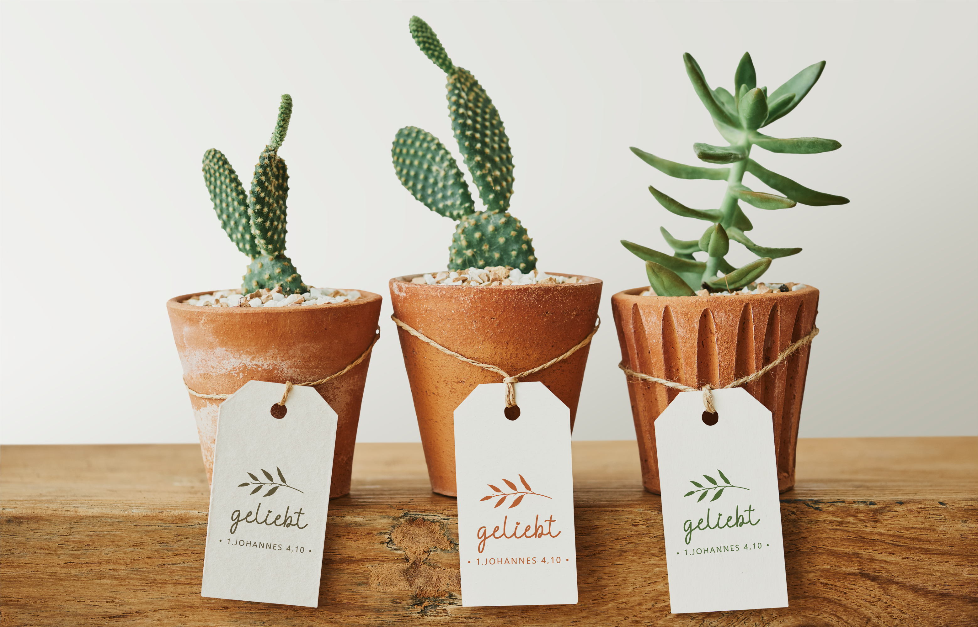 Stempel "geliebt" 1. Johannes 4,10 | Geschenk Hochzeit, Geburt, Taufe