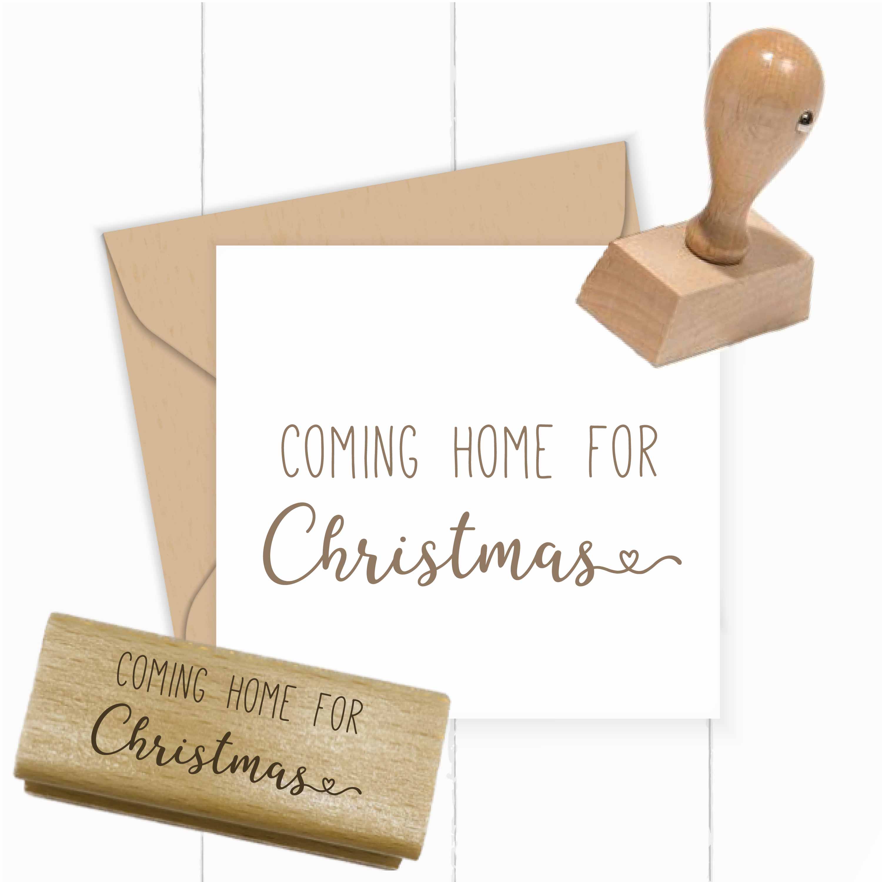 Stempel „Coming Home for Christmas“ - ST0778