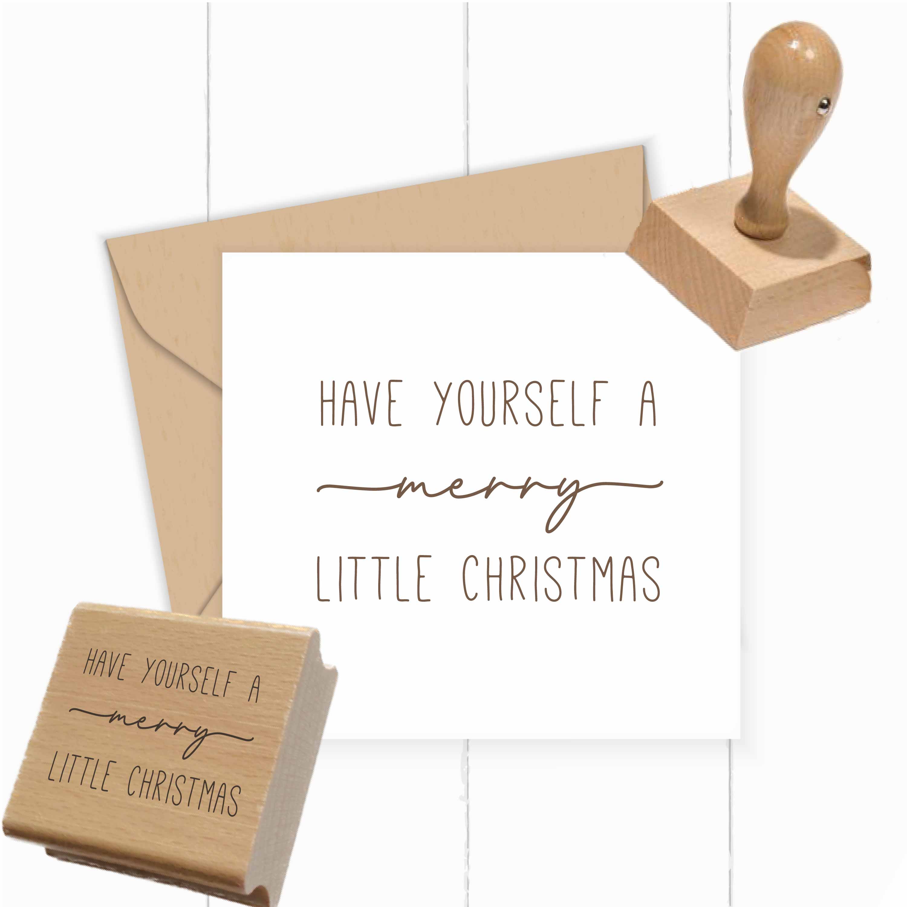 Weihnachtsstempel „Have Yourself a Merry Little Christmas“ - ST0785